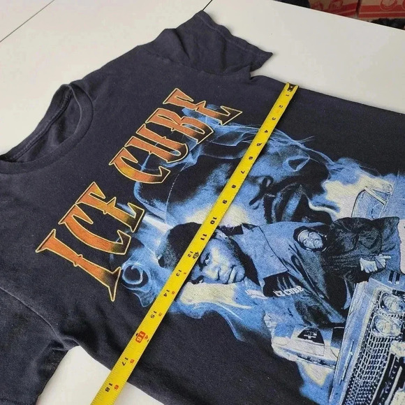 Ice Cube Men's Hip Hop Tee shirt  shirt Rap Black Graphic Sz S - Picture 8 of 9